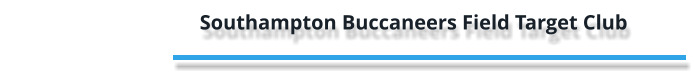 Southampton Buccaneers Field Target Club