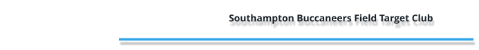 Southampton Buccaneers Field Target Club